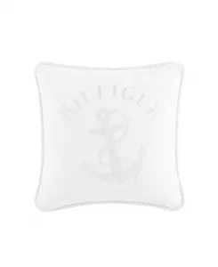 Декоративная подушка с якорным канатом, 20 x 20 дюймов Tommy Hilfiger, white