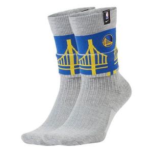 Носки Nike Unisex Golden State Warriors Courtside Nba Sports Socks 1 Packs Gray CK6896-063
