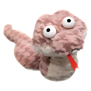 Плюшевая игрушка китайский зодиак змея талисман года змеи плюшевая кукла высота 45см Lv Fielder, розовый