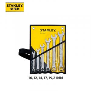 Stanley противоскользящий открытый ключ двойного назначения для цветов сливы, тупой ключ, набор из 6 предметов, 10-15 мм STMT73648-23