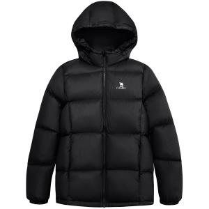 Утепленная флисовая серия пуховик унисекс CAMEL, черный (улучшенная версия)