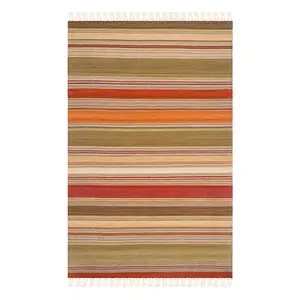 Полосатый шерстяной ковер Kilim Reese Safavieh, 214x214 см