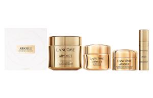 Lankou elite pure radiance набор для ухода за кожей уменьшение морщин увлажнение и питание 60мл+15мл+5мл+5мл LANCOME