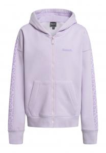 Толстовка с капюшоном на молнии BENCH, светло-фиолетовый/темно-фиолетовый