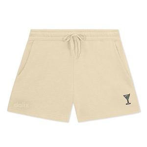 Женские шорты Martini midweight washed fleece Dalix, Bone