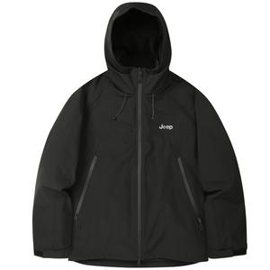 Jeep Унисекс пуховик, Black