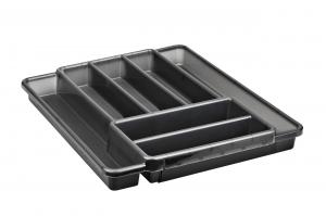 ВСТАВКА ДЛЯ СТОЛОВЫХ ПРИБОРОВ Rotho, темно-серый