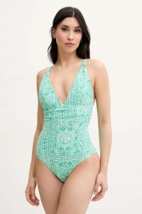 Цельный купальник Panarea Melissa Odabash, зеленый