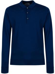 John Smedley рубашка поло Belper, синий