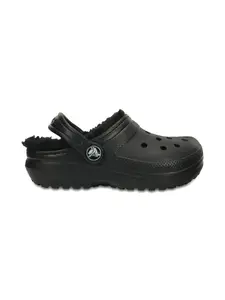 Клоги classic lined td black Crocs, черный