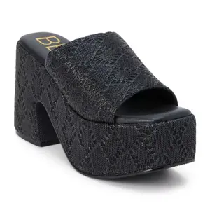 Женские массивные сандалии на платформе Como Beach By Matisse, цвет ebony