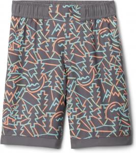 Колумбия, шорты для мальчиков Sandy Shores, отводящие влагу, защита от ультрафиолета Columbia, City Grey Camptastic