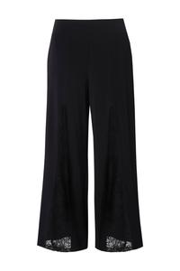 Расклешенные брюки MIAMODA, Black