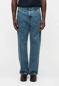 Рабочие джинсы свободного кроя Filippa K, Washed Mid Blue