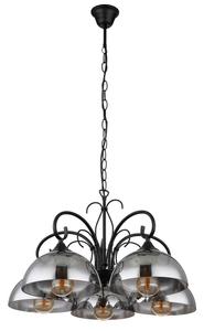 Подвесной светильник Globo, 56x120 см, черный