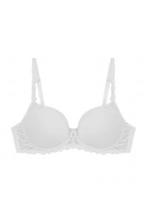 Женский бюстгальтер-спейсер с кружевными подкладками Modern Finesse Triumph, белый