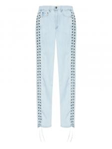 Джинсы со шнуровкой ROTATE BIRGER CHRISTENSEN, синий