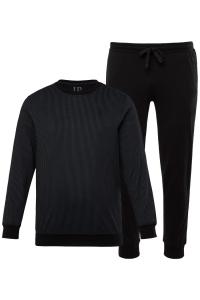 Длинная пижама JP1880, Black