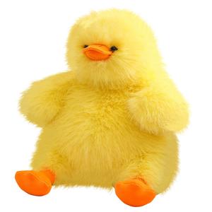 Милый плюшевый спутник Dun Duck, совместимый с куклами для детей от 3 лет, высота 95 см QICAIYANG, желтый dun dun duck