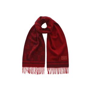 Вязаный шарф Unisex ELLE, festival красный
