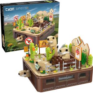 Строительные блоки CaDA Луговые собачки в действии C71008W 1148 элементов