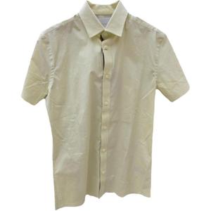 Burberry Мужская желтая рубашка