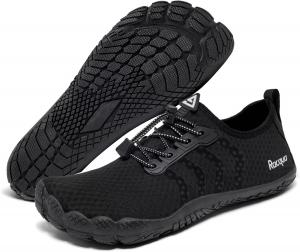 Водные тапочки Racqua, быстро сохнущие, легкие, для активного отдыха и плавания, черный