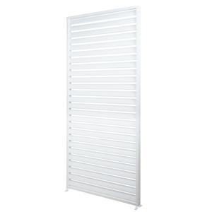 Белая жалюзийная стена для перголы MCW, белый