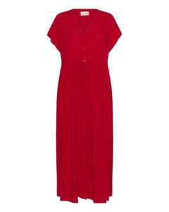 Платье-рубашка Cream Tiah, bright red