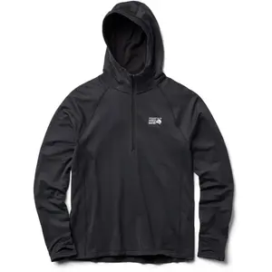 Толстовка с молнией до половины Crater Lake Mountain Hardwear, Black