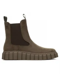 Женские уютные замшевые ботильоны Chelsea из коллекции Refresh от XTI Xti, загар/бежевый