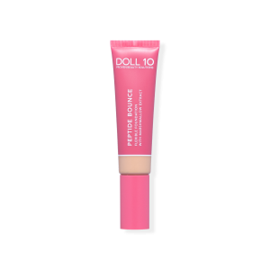 Гибкая тональная основа Peptide Bounce с экстрактом зефира Doll 10, Light/Medium (Light to light-medium with peach undertones)