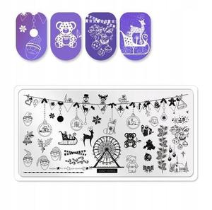 Пластина для штампа для ногтей, Tojato