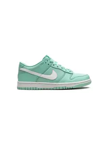 Кроссовки Dunk Low Rise Nike Kids, зеленый