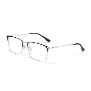 BERTHA Металлическая оправа для очков унисекс, Black Silver Frame