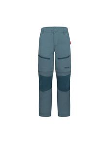 Trollkids Трекинговые брюки с отстегивающимися штанинами, приталенный крой, цвет Nordfjord, бирюзовый