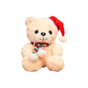 Плюшевая кукла Scarf Bear высотой 25 см YIHEGE, белый