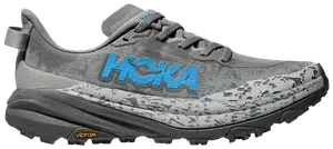 Кроссовки HOKA Wmns Speedgoat 6 'Stellar Grey Asteroid', серый