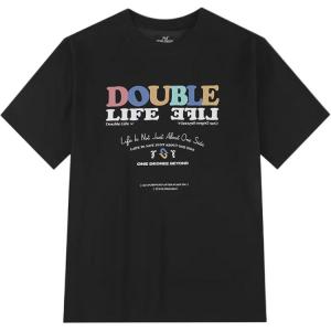 361° Футболка мужская Super Black с круглым вырезом, умеренно прямой крой