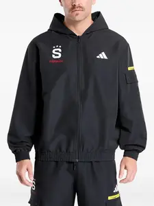 Куртка с логотипом X Footshop x Sparta Adidas, черный