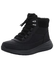 Ботильоны на шнуровке для женщин в черном цвете Skechers