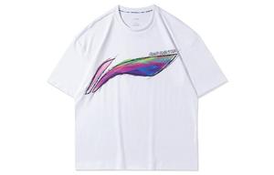 Футболка серии Badminton для мужчин, белая Lining, белый