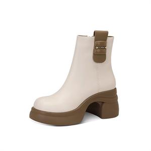 JESSICA SOPHIA Женские ботильоны на каблуке 7 см Ecru, цвет Ecru