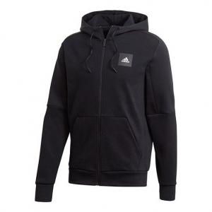 Куртка adidas Mhs Fz Sta Sports Hooded Knitted Jacket Men's Black, черный
