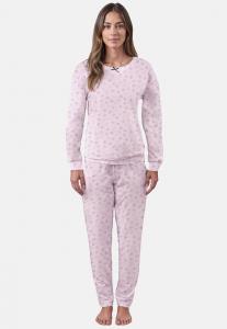 Пижамный комплект Vivisence SET, Pink/Light Pink