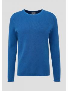 QS Вязаный свитер 5539_королевский синий