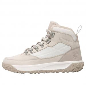(WMNS) Водонепроницаемые ботинки Timberland GreenStride Motion 6 из белого нубука