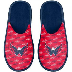 Молодежные тапочки FOCO Washington Capitals Team Unbranded