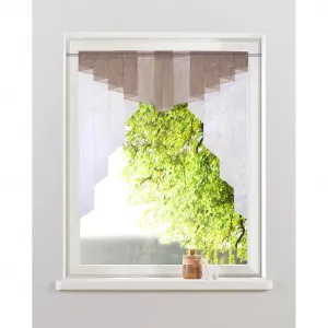 Мой дом Kuvertstore Sinan 1 шт., монтаж с перекладиной, подвеска с шторной лентой My Home, Weiß-taupe