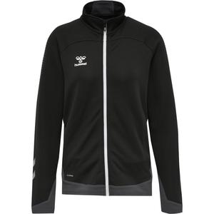 Толстовка hml свинцовая женская полиэстеровая молния Hummel, черный